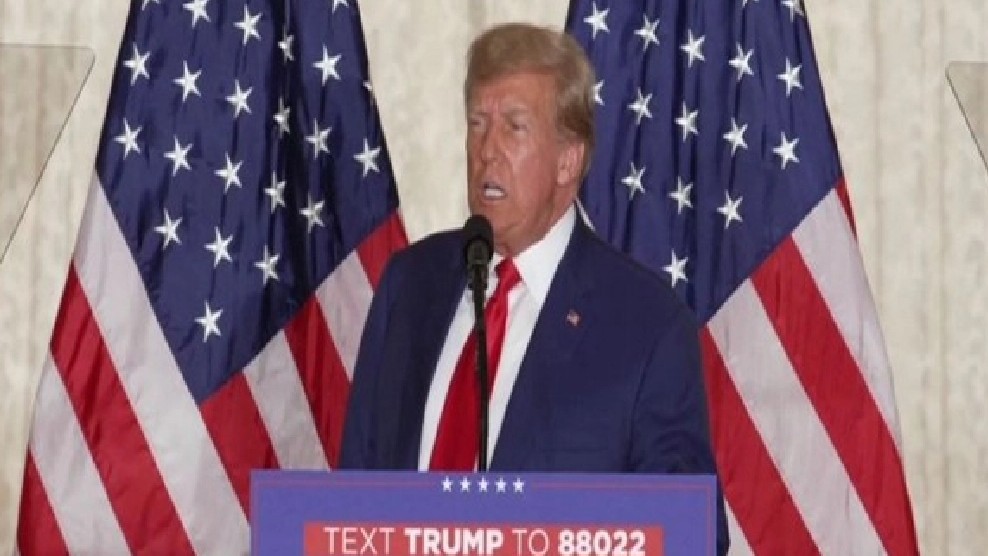 Trump campaign marketing Not Guilty mug shot T-shirts to raise funds