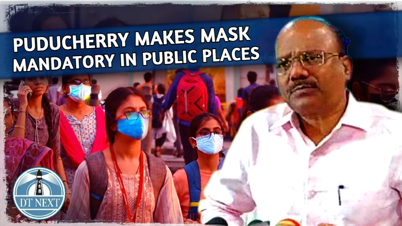 Puducherry makes mask mandatory in public places