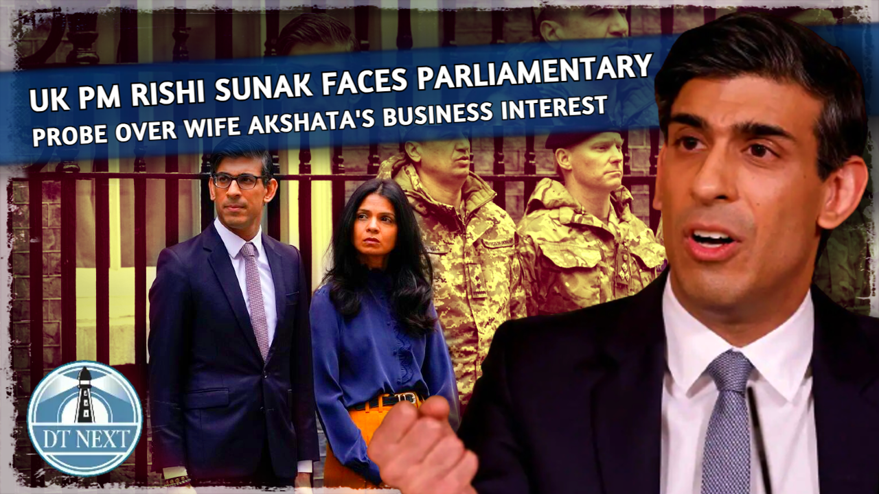 UK PM faces parliamentary probe over wife Akshata’s business interest