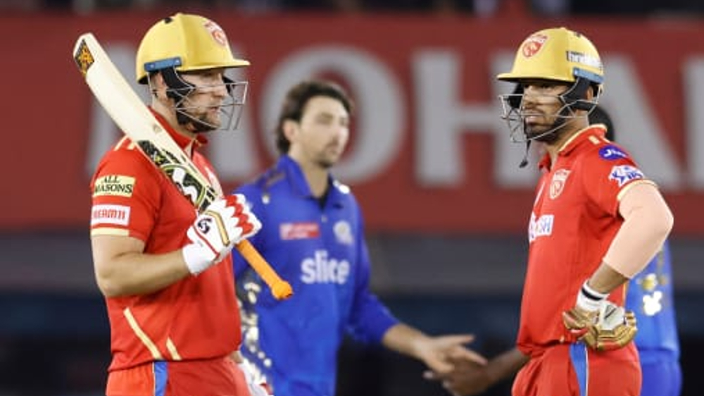 IPL 2023: PBKS scores 214/3 against MI