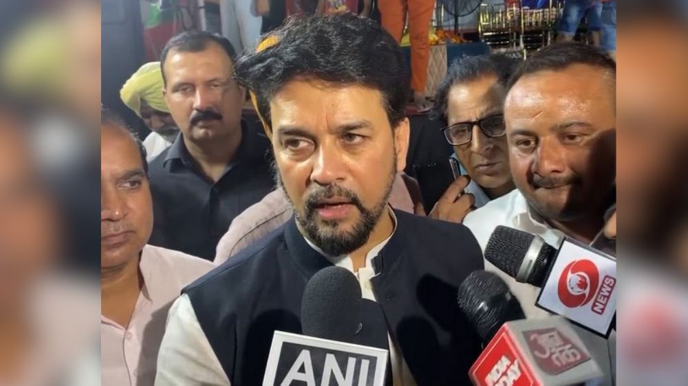 Kejriwal wont get away with his corruption: Anurag Thakur