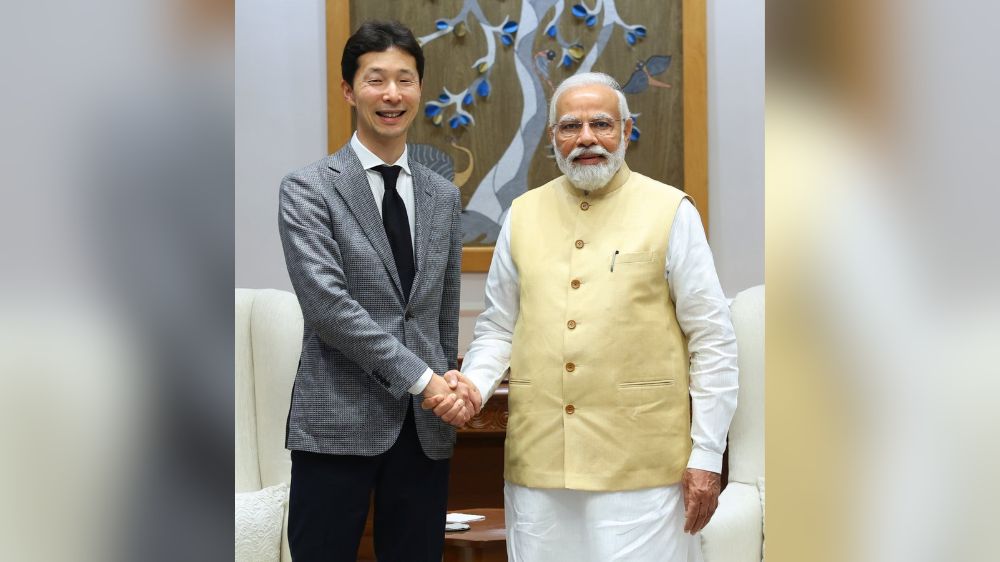 PM Modi meets CEO of Japanese semiconductor firm, discusses tech