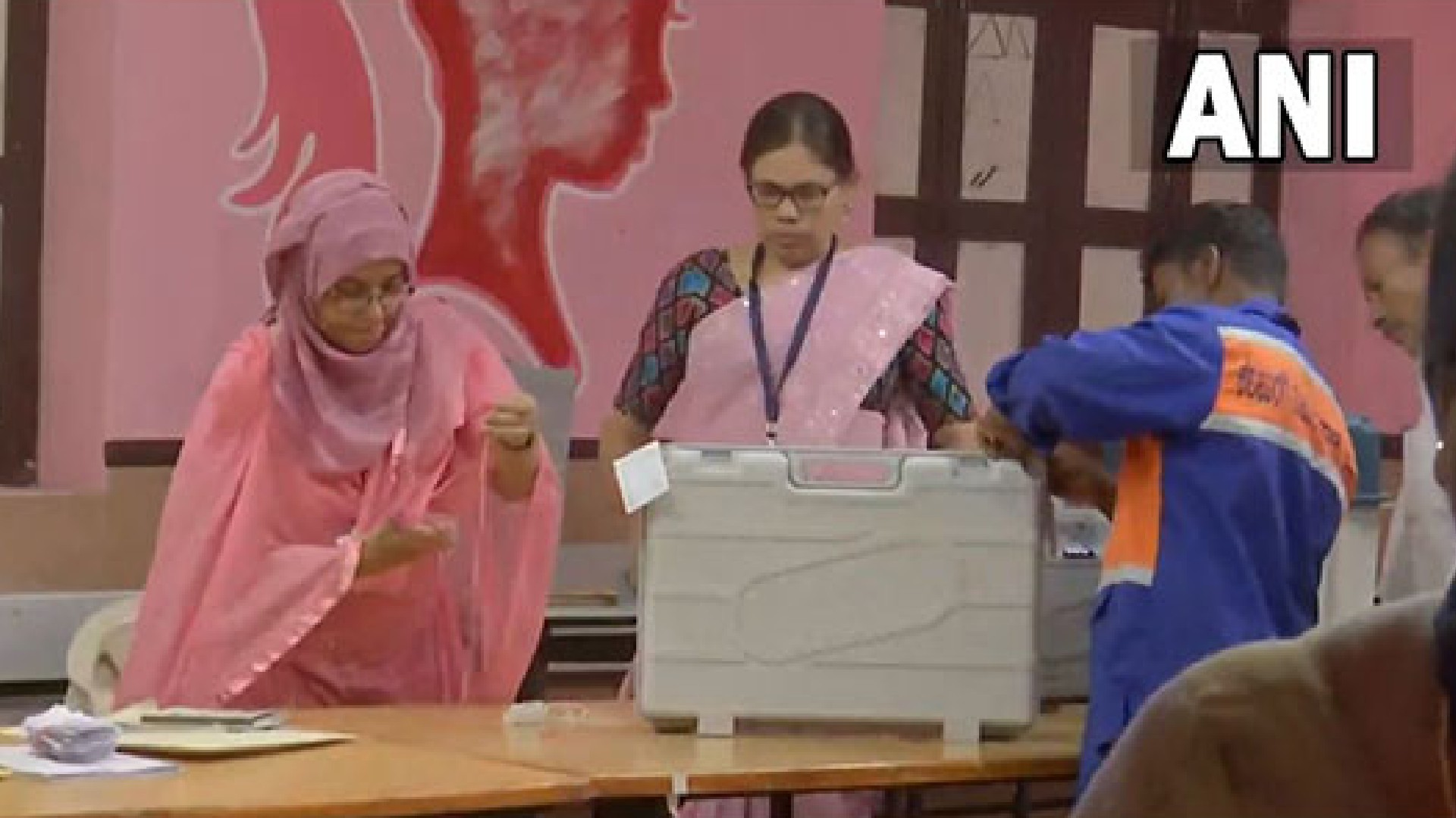 Polling for Karnataka Assembly ends, EVMs secured and sealed Polling for Karnataka Assembly ends, EVMs secured and sealed