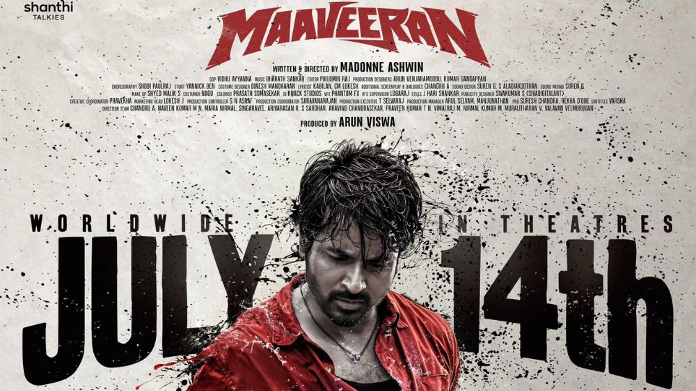 Sivakarthikeyan starrer ‘Maaveeran to release on July 14