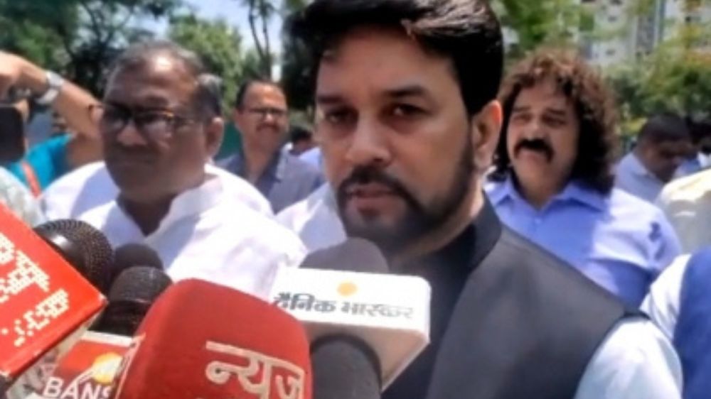 Wrestlers’ demands met, should allow probe to be completed: Anurag Thakur