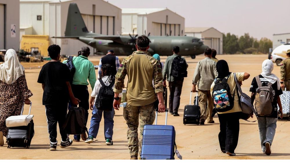 Cradle of Sudans uprising becomes transit point for those fleeing war