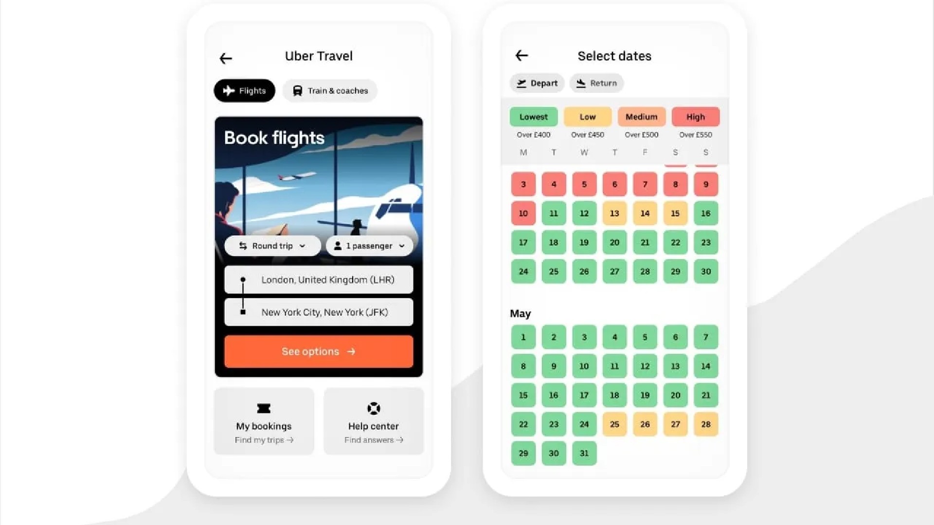 Uber launches flight bookings feature for users in UK