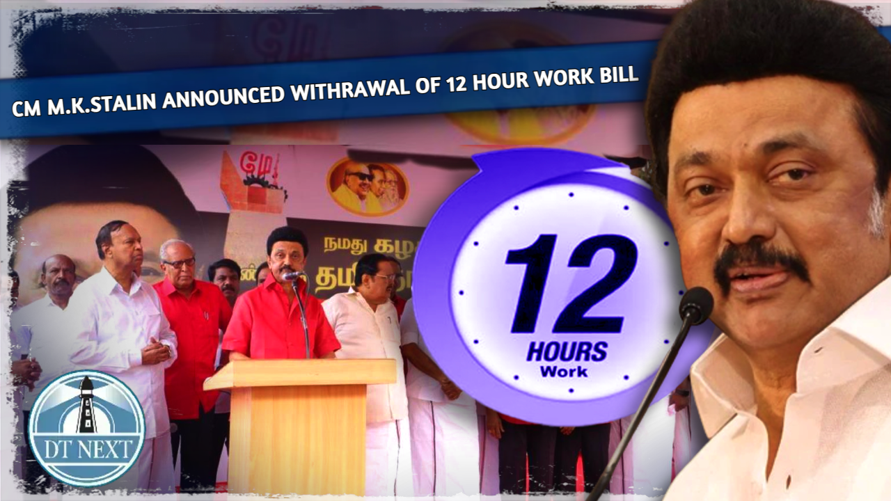 Stalin withdraws Factories Amendment Bill on May Day