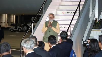PM Modi arrives in Japan’s Hiroshima to participate in G7 summit