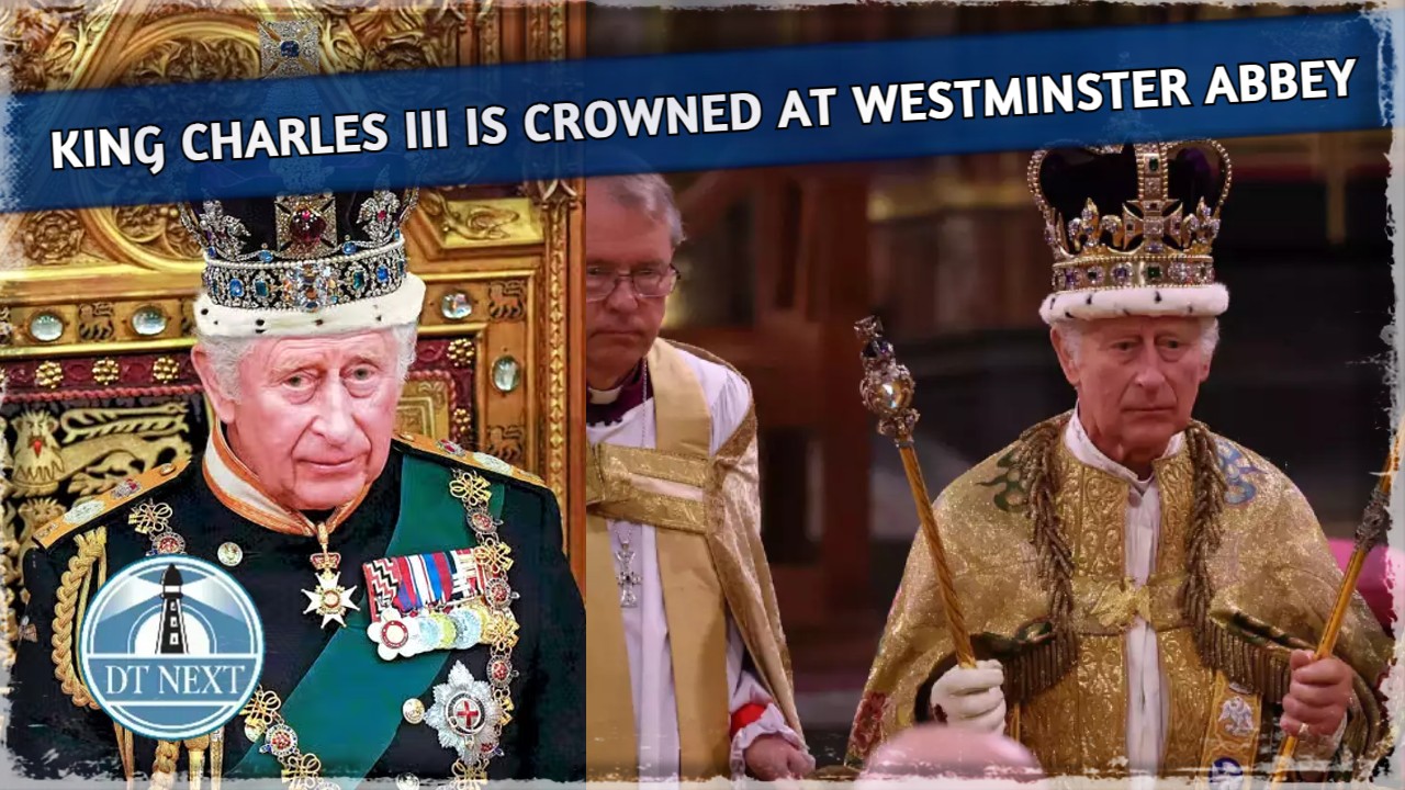 King Charles III is crowned at Westminster Abbey King Charles III is crowned at Westminster Abbey