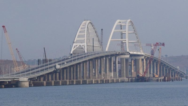 Crimean Bridge re-opens after exercises, Russian-backed official says