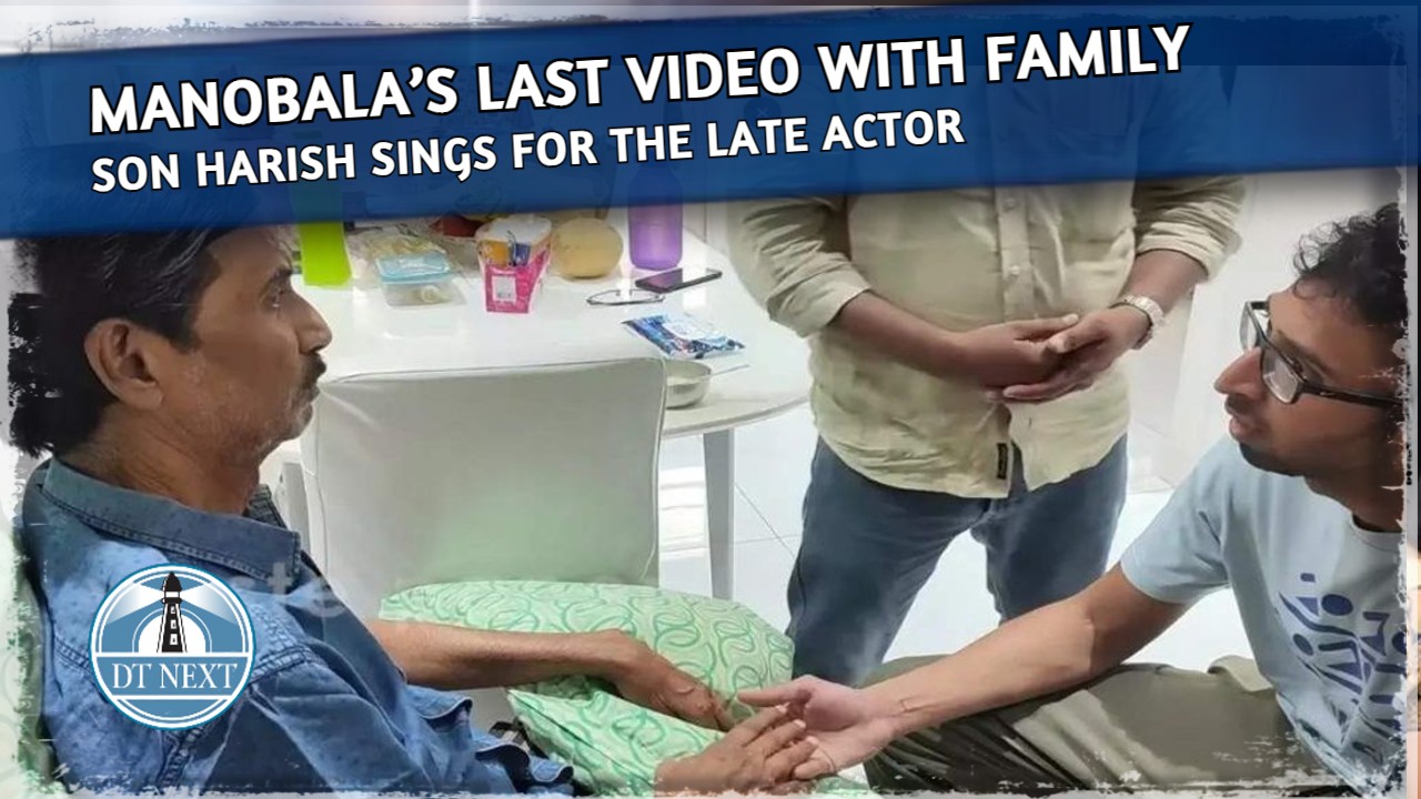 Heart melting video of Late actor Manobala