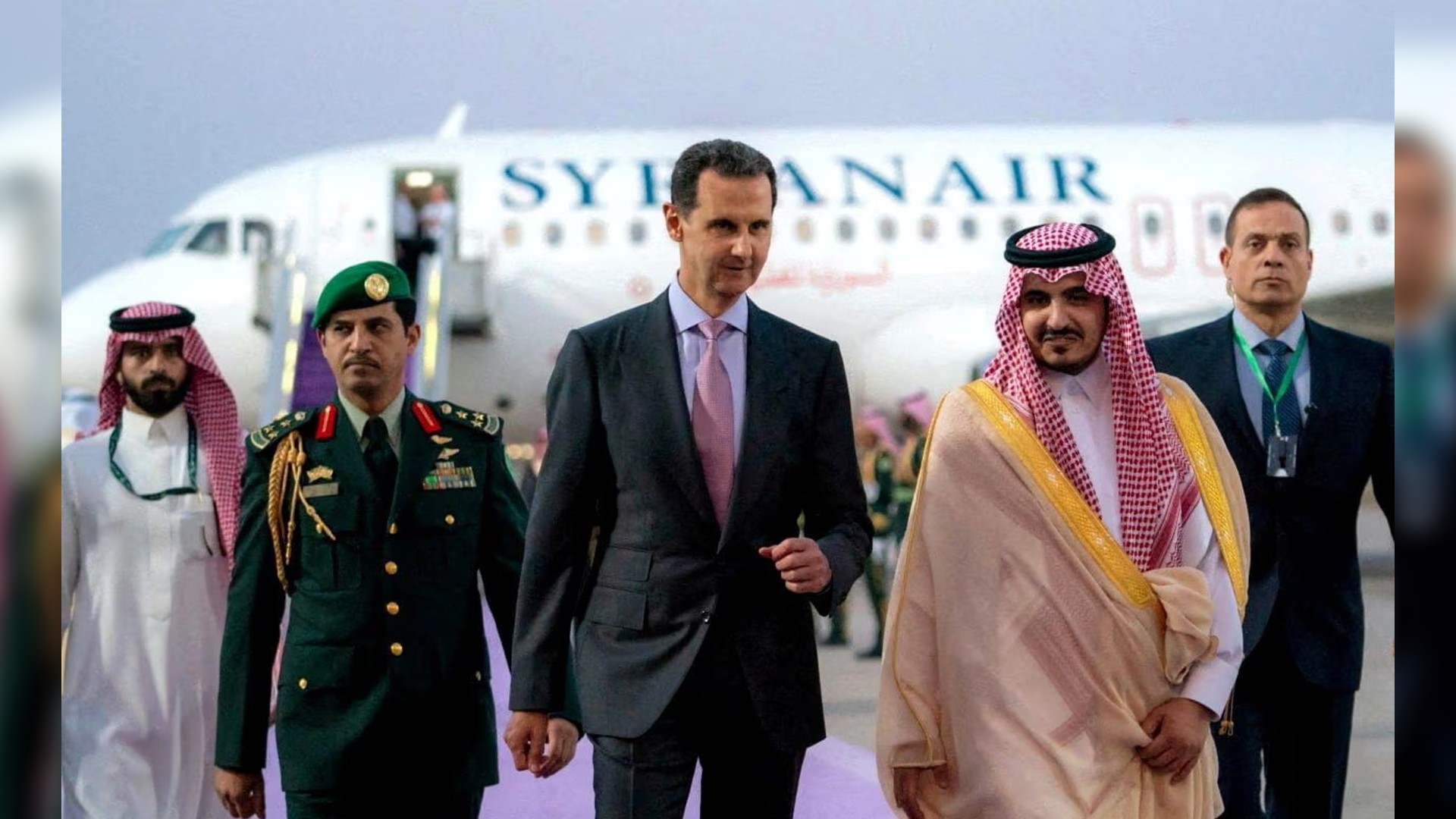 Syrias Assad arrives to Saudi Arabia for Arab league summit