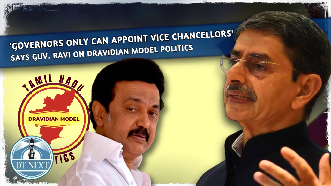 Dravidian model is against one Nation one Bharat principle: Ravi Dravidian model is against one Nation one Bharat principle: Ravi