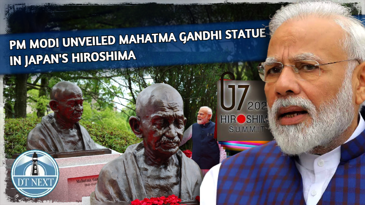 PM Modi To Unveil Mahatma Gandhi Statue In Japans Hiroshima