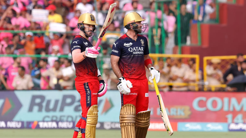 IPL 2023: RCB scores 171/5 against RR