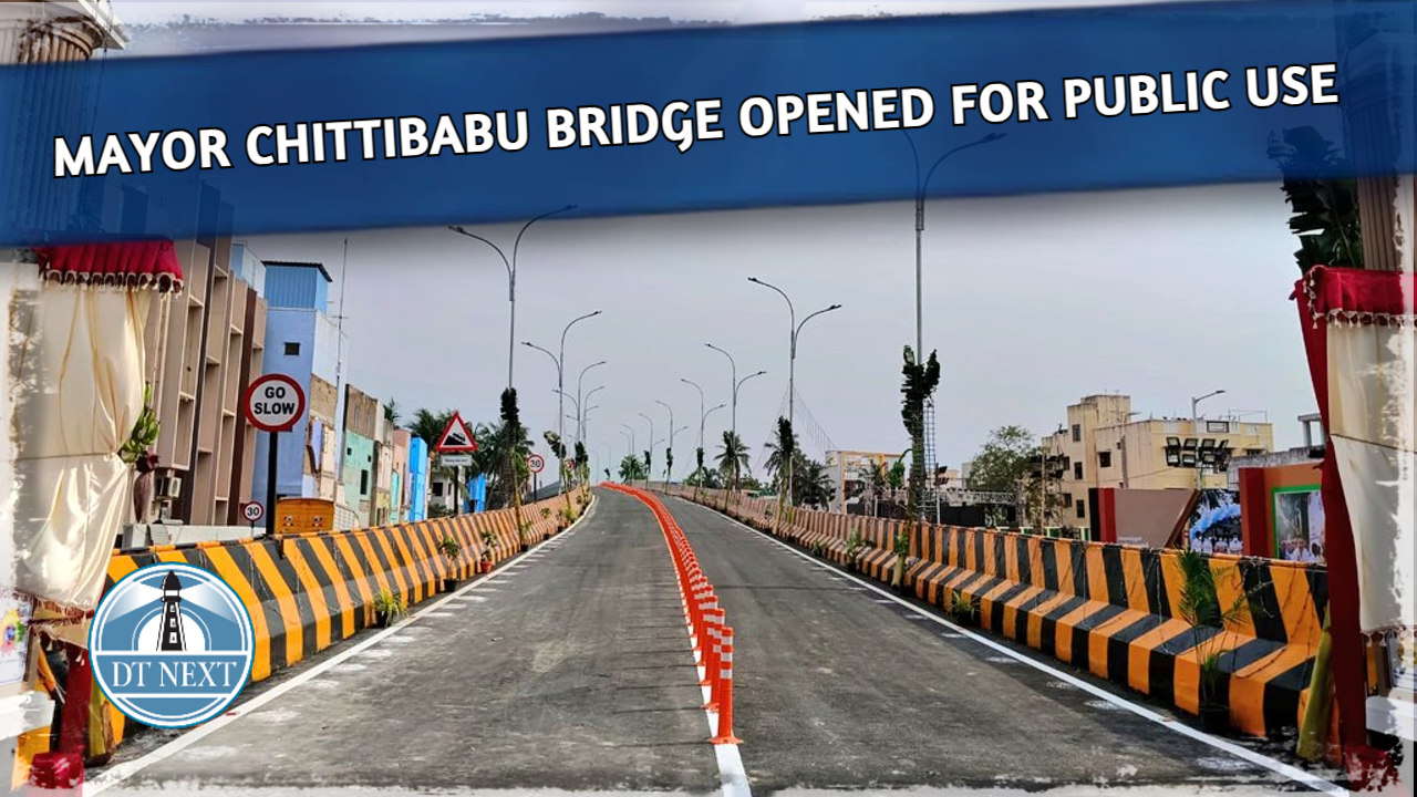 Mayor Chittibabu bridge in Villivakkam opened for public use