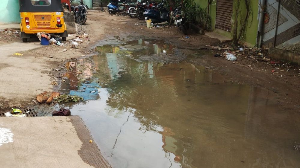 Overflowing sewage irks residents of Perambur