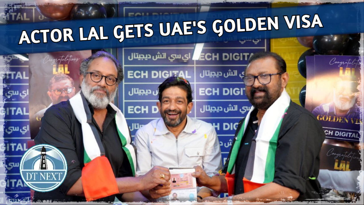 Actor Lal gets UAEs Golden Visa