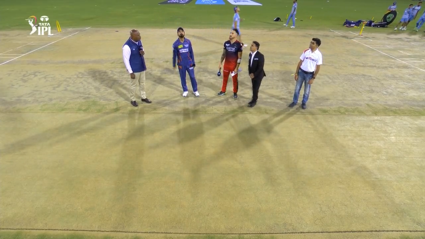 IPL 2023: RCB won the toss, chose to bat first against LSG