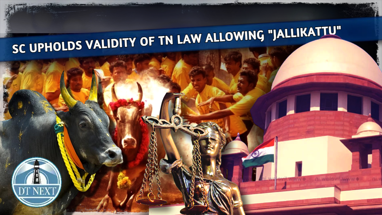 SC upholds validity of TN law allowing Jallikattu