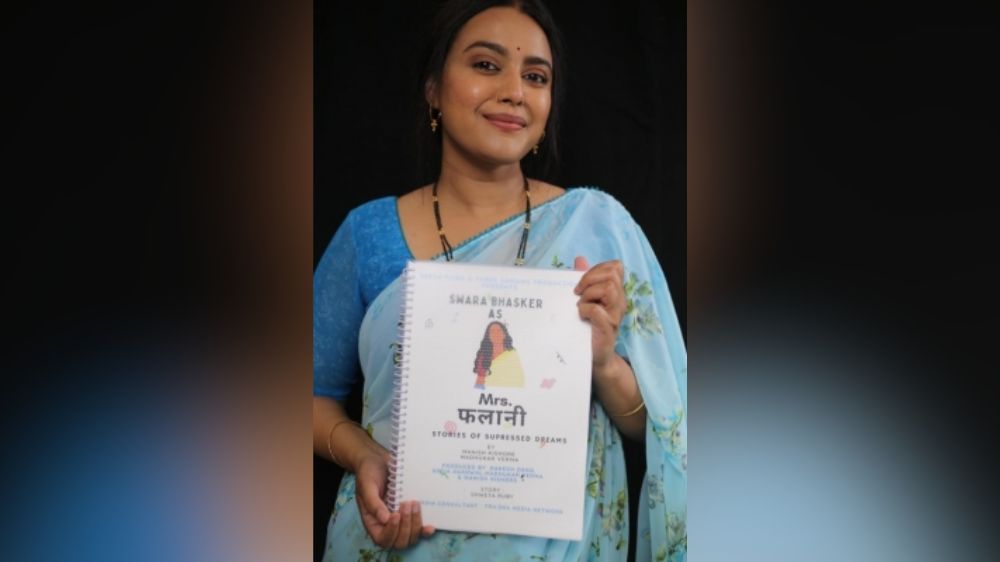 Swara Bhasker wraps up her multiple-role film Mrs Falani