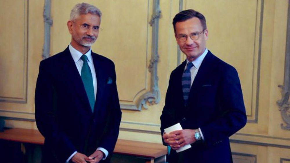 EAM S Jaishankar holds meeting with Sweden PM Ulf Kristersson
