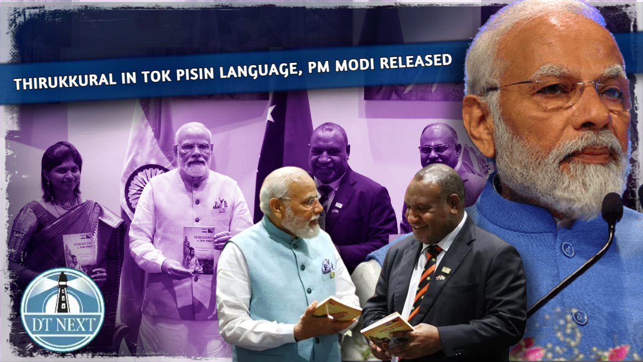 Thirukkural in Tok Pisin language, PM Modi released