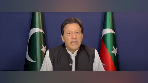 Imran Khan addresses nation, says it might be his last before arrest