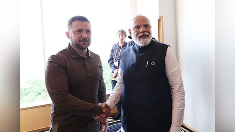Modi meets Zelenskyy on sidelines of G7 summit in Hiroshima Modi meets Zelenskyy on sidelines of G7 summit in Hiroshima