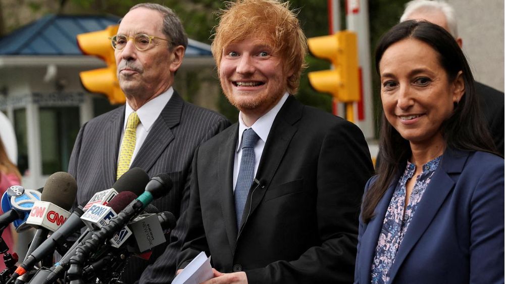 Jury finds British singer Ed Sheeran didnt copy Marvin Gaye classic