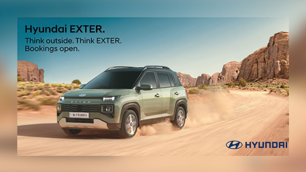 Hyundai opens booking for its new SUV Exter