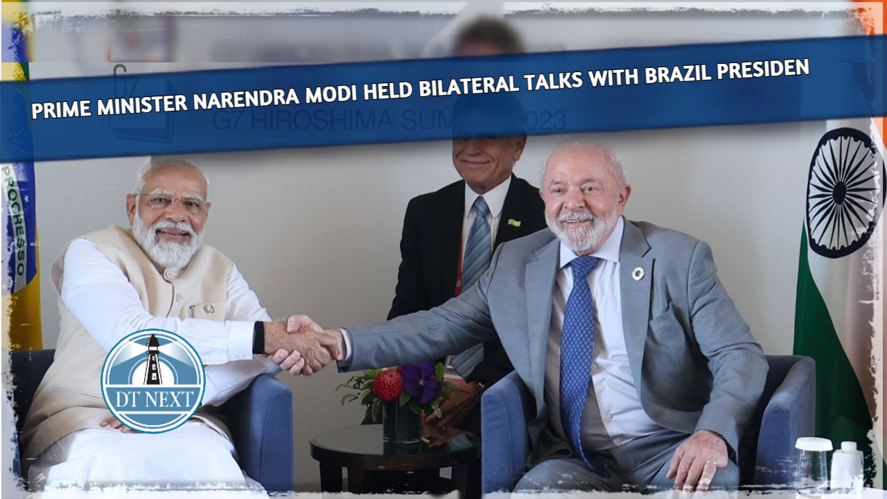 Prime Minister Narendra Modi held bilateral talks with Brazil President Prime Minister Narendra Modi held bilateral talks with Brazil President