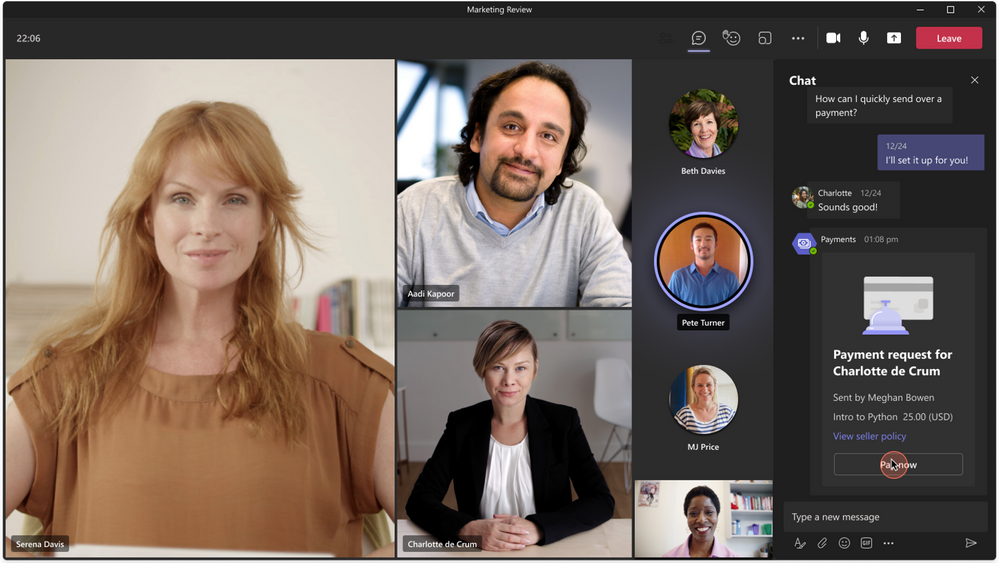 Microsoft launches Teams Payments app for small businesses