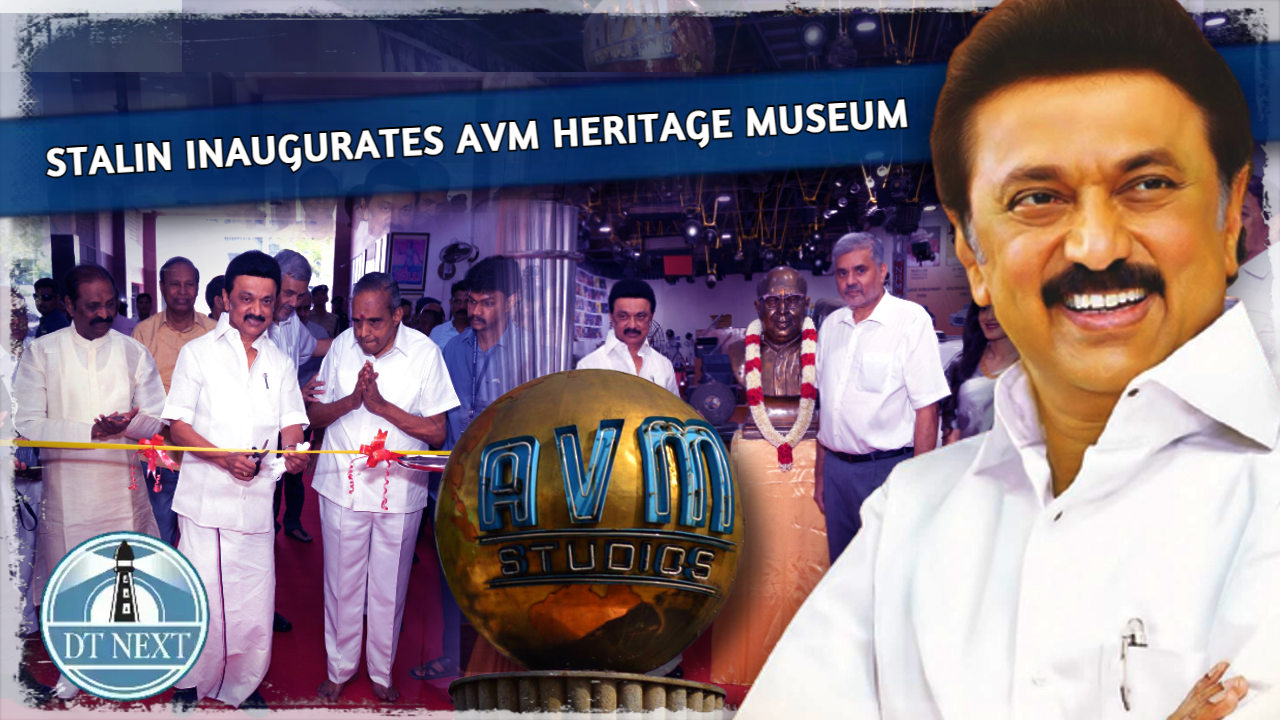 Stalin inaugurates AVM Heritage Museum Stalin inaugurates AVM Heritage Museum