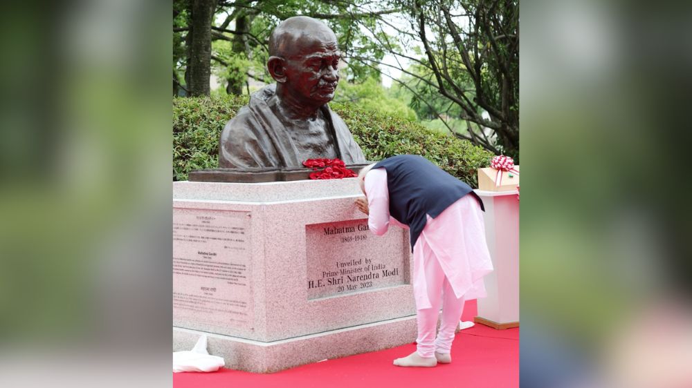 Gandhian ideals of peace, harmony reverberate globally: PM Modi