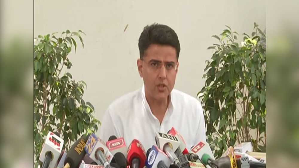 Ashok Gehlots leader is Vasundhara Raje, says Sachin Pilot Ashok Gehlots leader is Vasundhara Raje, says Sachin Pilot