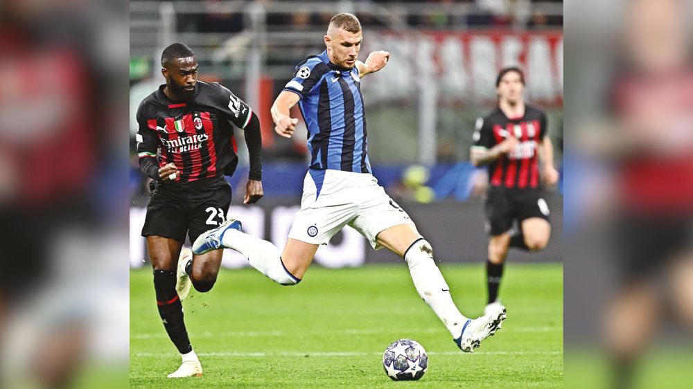 Inter to head into second leg with two-goal cushion