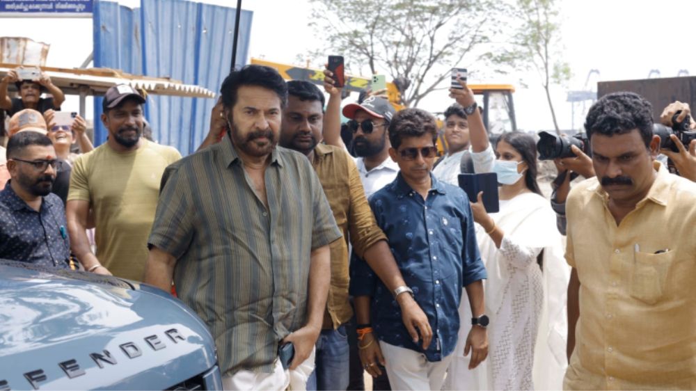 Mammootty begins shoot for crime thriller ‘Bazooka’