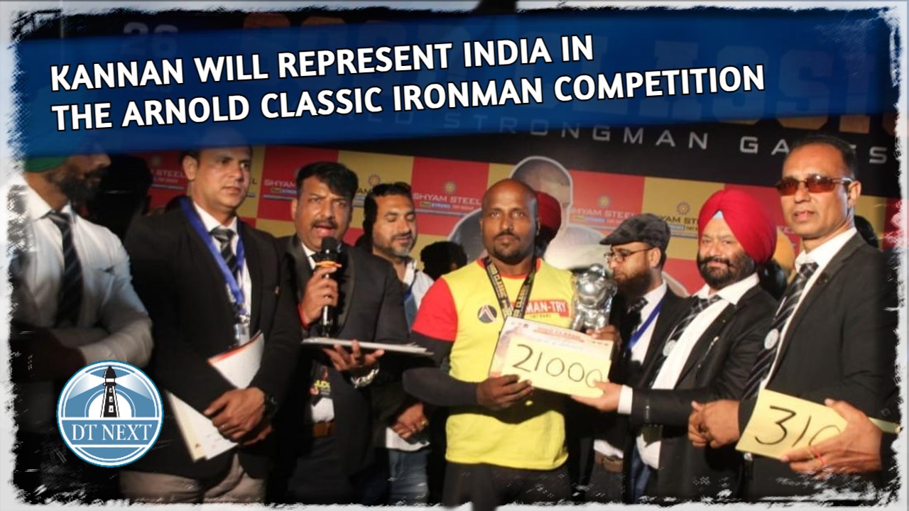 Kannan will represent india in the arnold classic ironman competition Kannan will represent india in the arnold classic ironman competition