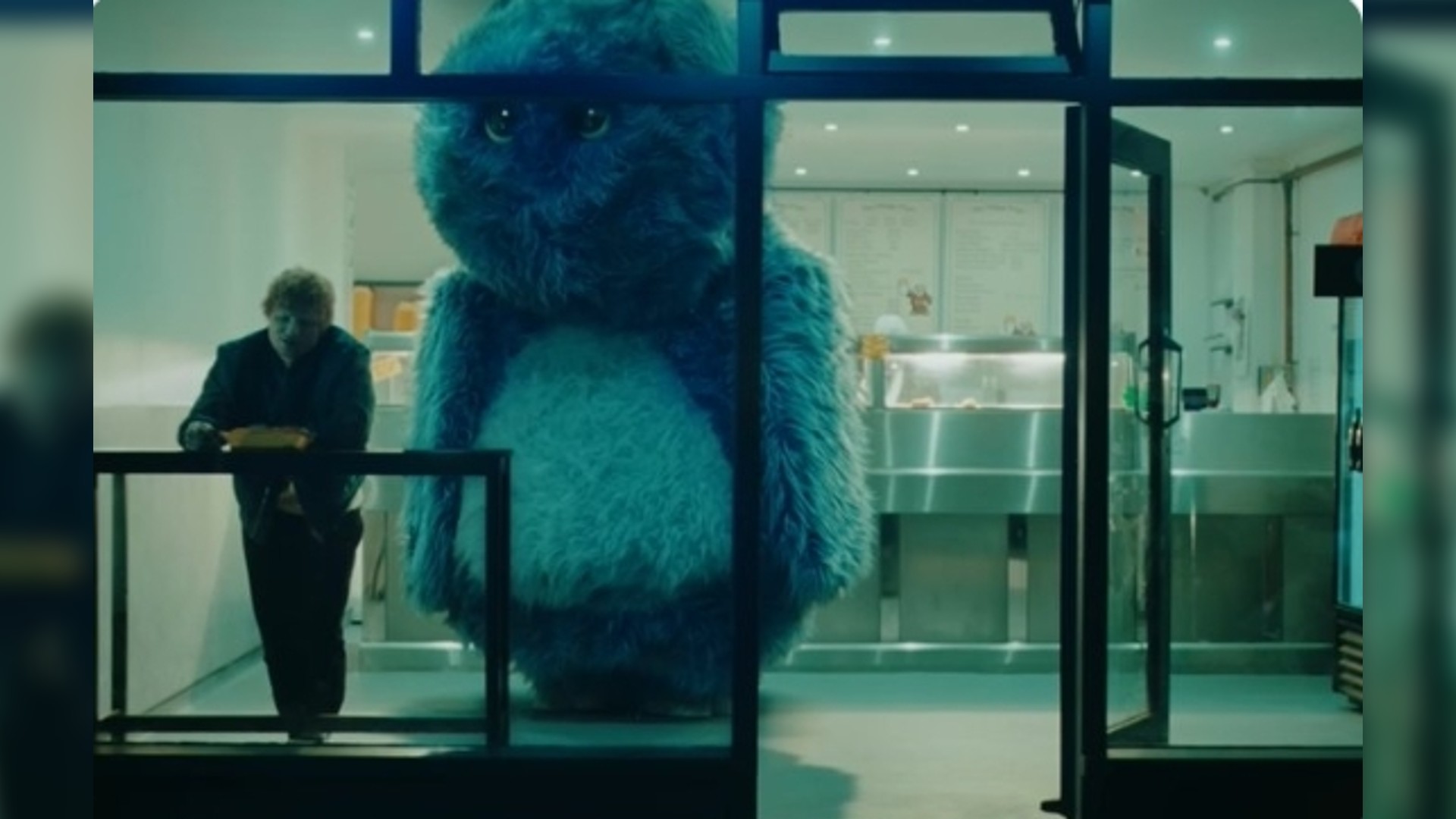 Ed joins the banter as food delivery app adopts his Blue Monster