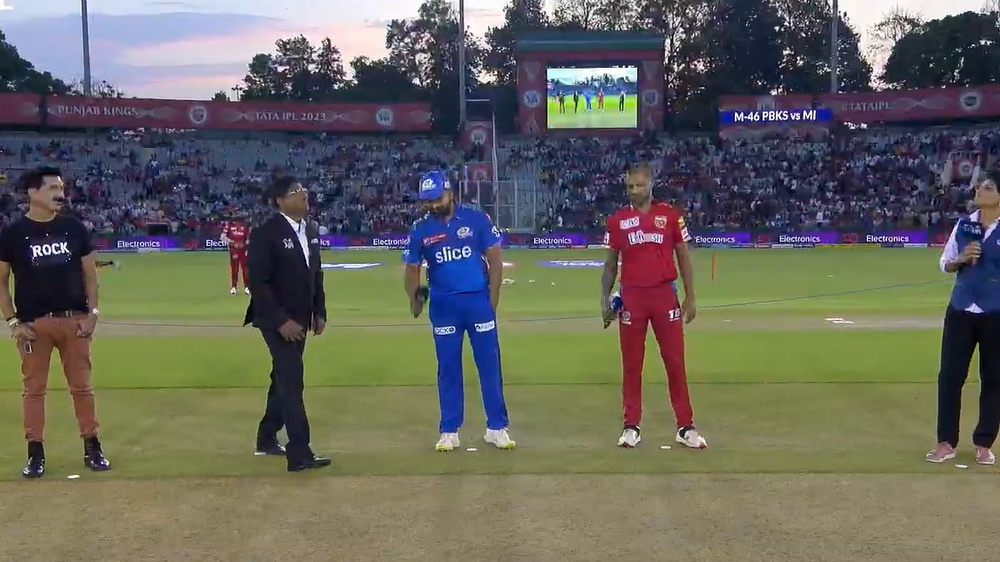 IPL 2023: MI won the toss and chose to bowl against PBKS