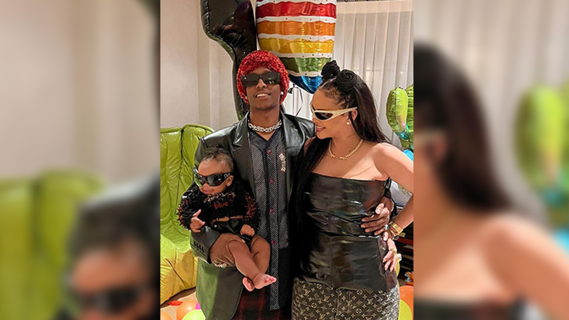 Rihanna and A$AP Rocky celebrate first birthday of their baby boy