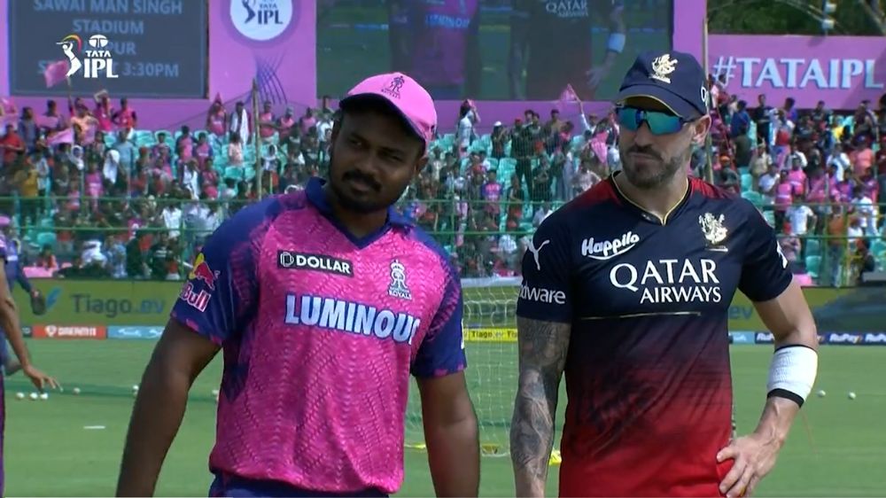 IPL 2023: RCB win toss, opt to bat first against RR
