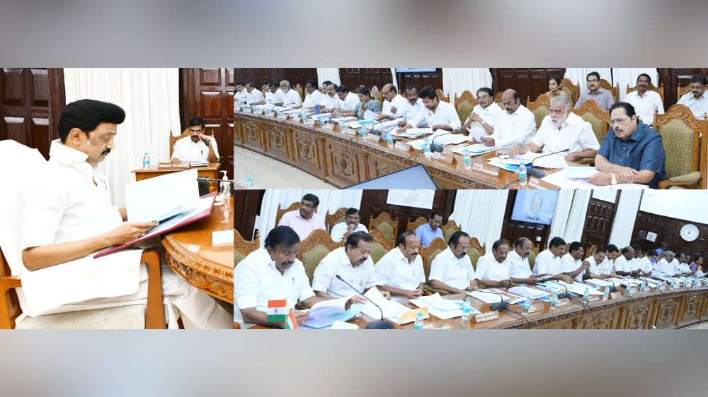 TN Cabinet meeting chaired by Stalin commences