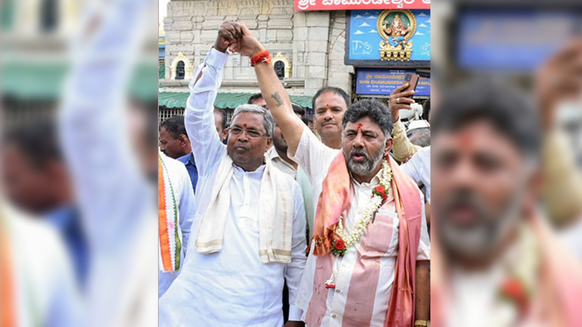Siddaramaiah to take oath as Ktaka CM today; DKS as his deputy