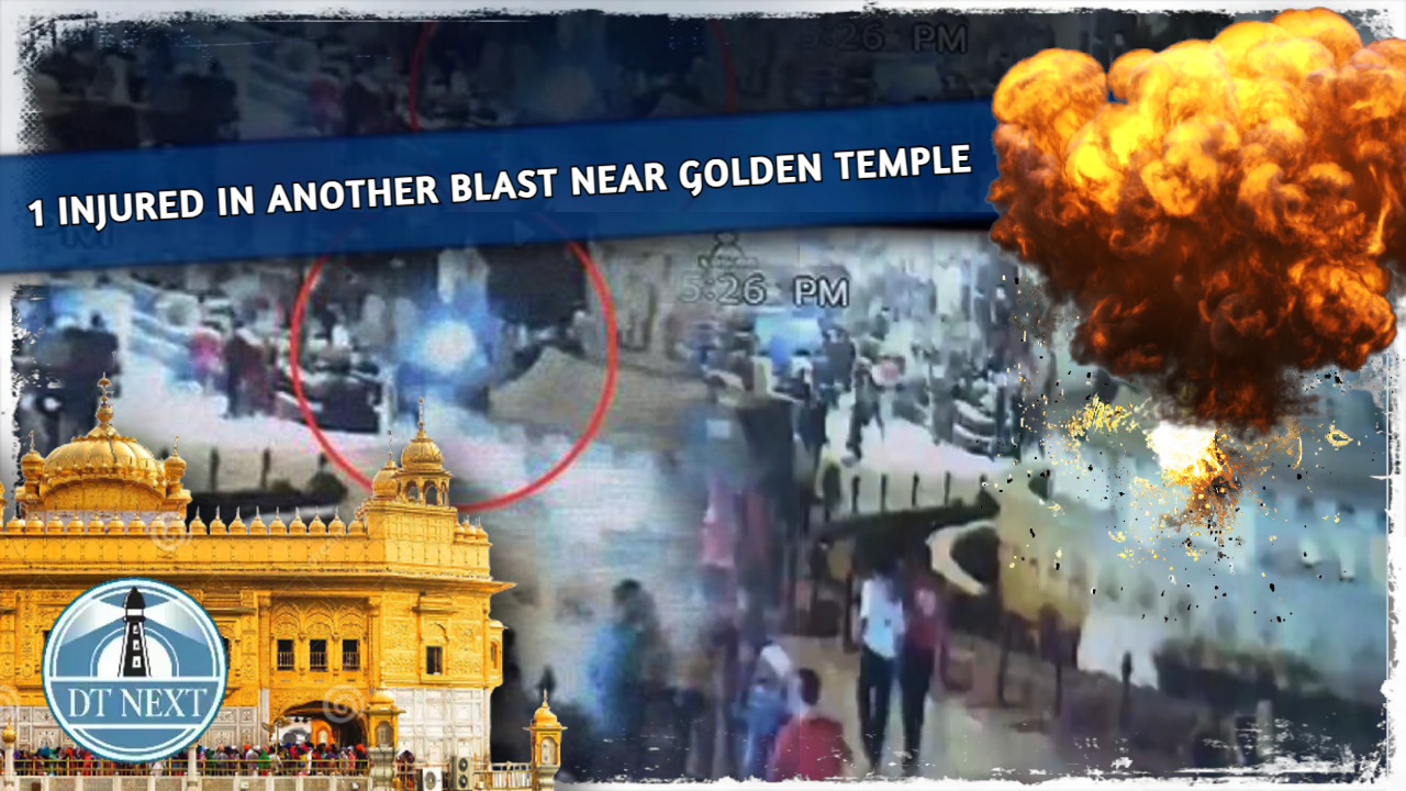 1 injured in another blast near Golden Temple