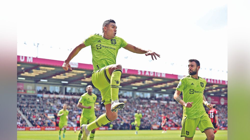 Casemiro nets winner for Manchester United