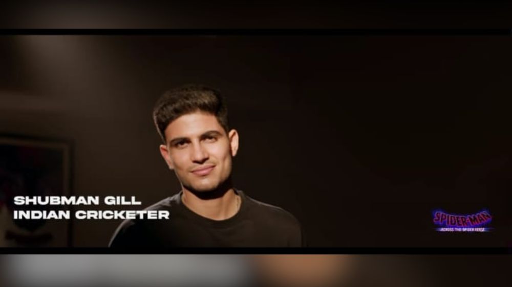 Shubman Gill lends his voice to Indian Spider-Man Pavitr Prabhakar Shubman Gill lends his voice to Indian Spider-Man Pavitr Prabhakar