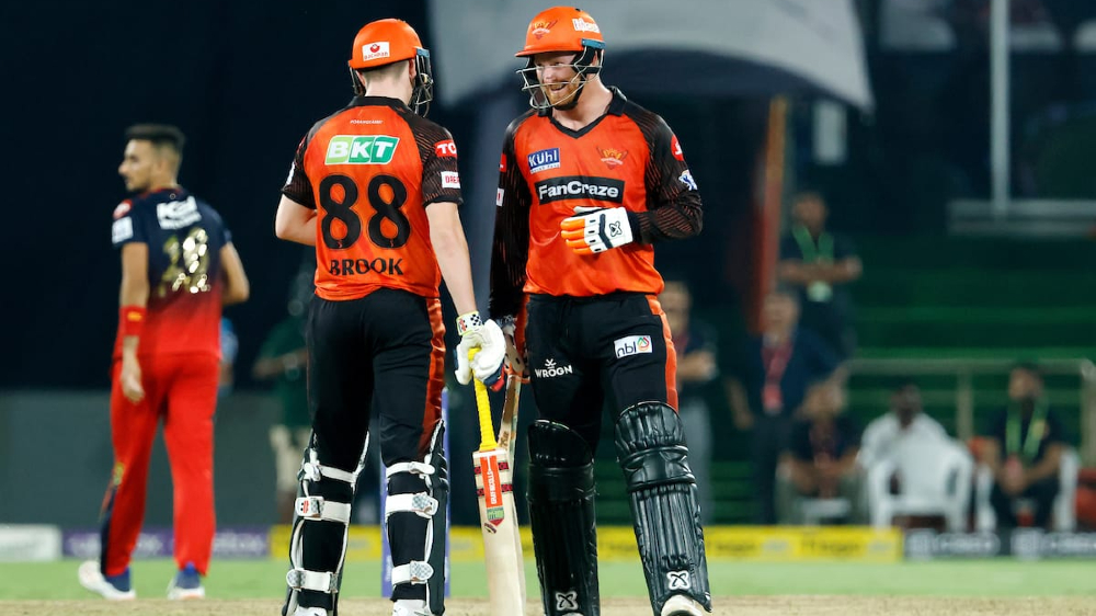 IPL 2023: SRH scores 186/5 against RCB IPL 2023: SRH scores 186/5 against RCB
